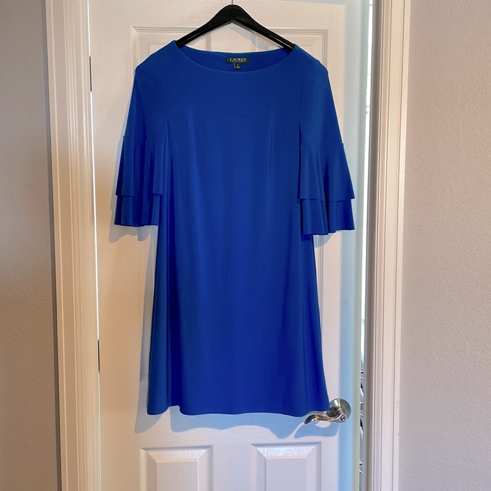 Lauren by Ralph Lauren Blue Slip on dress - Sz 8